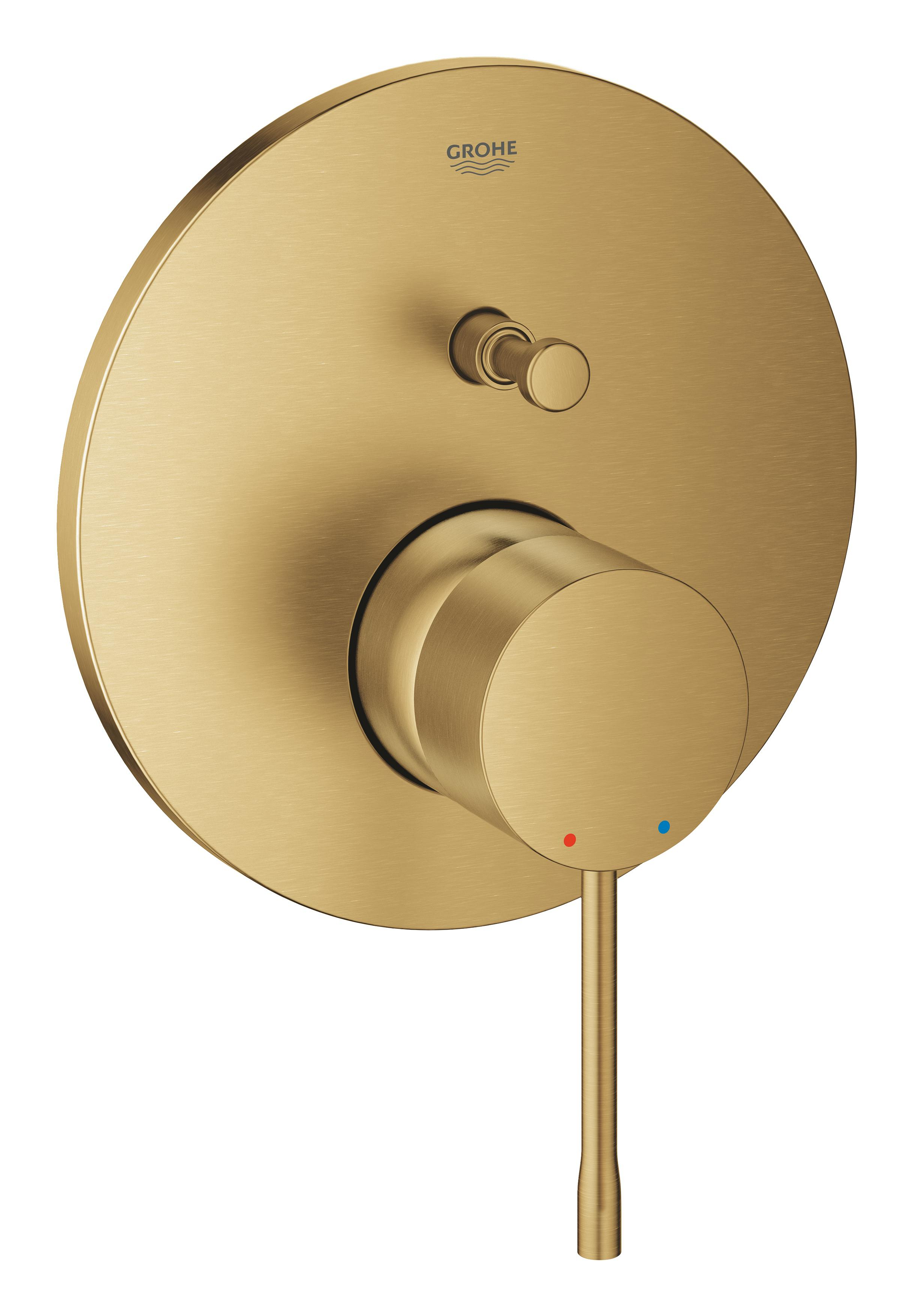 Grohe Essence kád és zuhany csaptelep süllyesztett Brushed Cool Sunrise 24058GN1