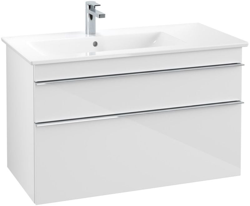 Villeroy & Boch Venticello szekrény 95.3x47.7x59 cm mosdókagyló alá akasztható fehér A92701DH