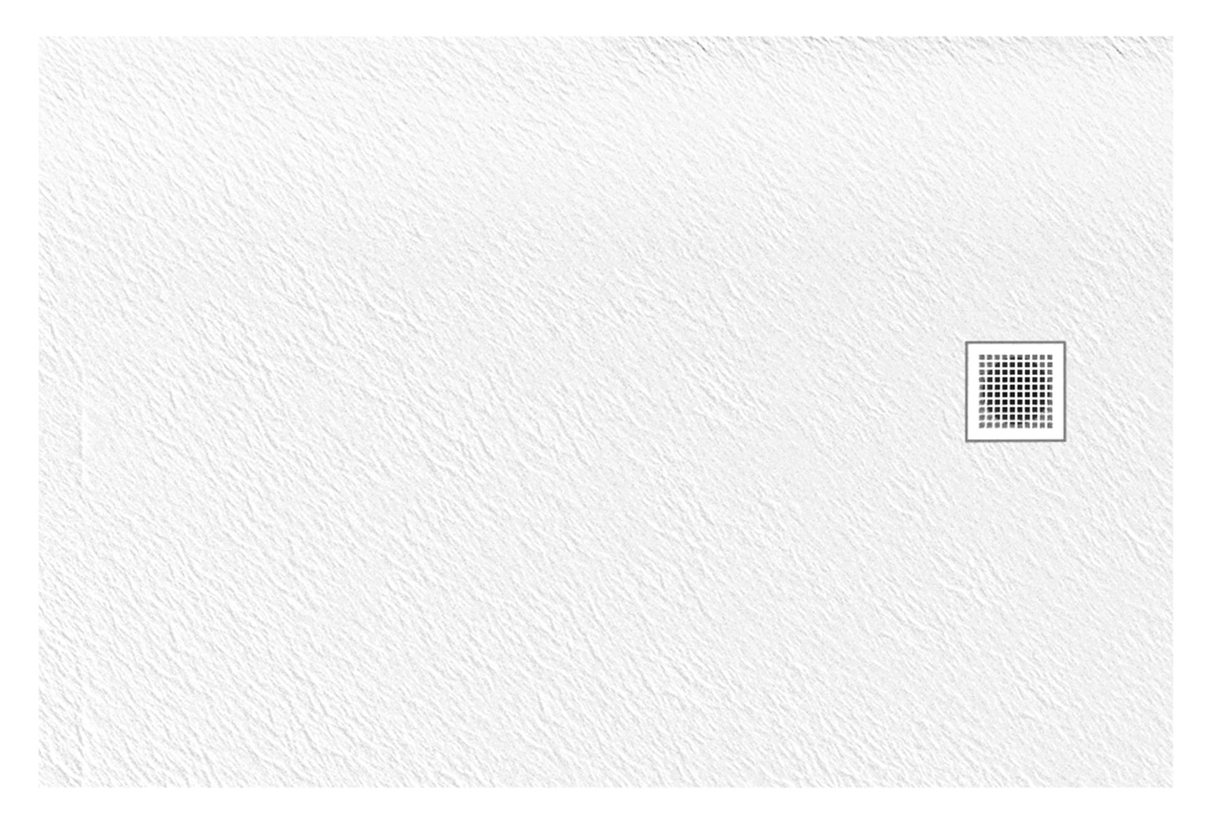 New Trendy Mori téglalap alakú zuhanytálca 100x80 cm fehér B-0432
