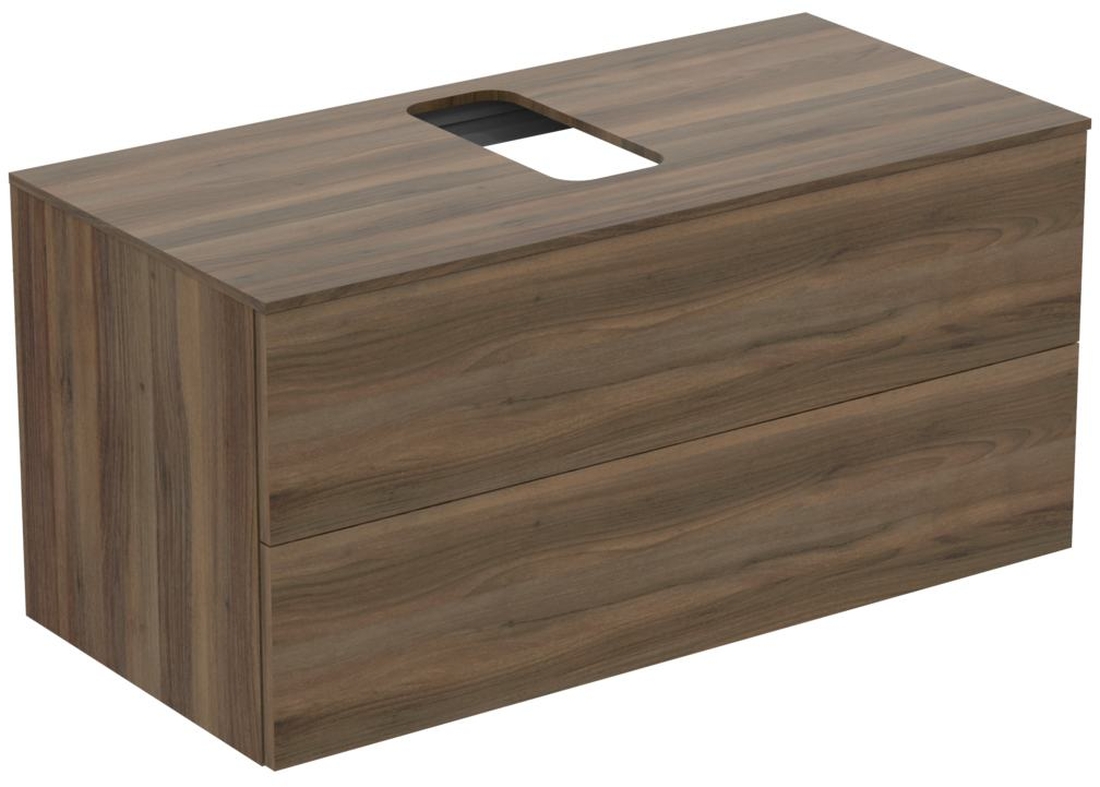 Ideal Standard Adapto szekrény 105x50.5x50.2 cm Függesztett, mosdó alatti fa U8597FW