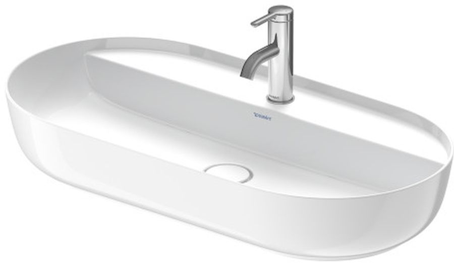 Duravit Luv mosdótál 80x40 cm ovális mosdótálak kétszínű 0380802600