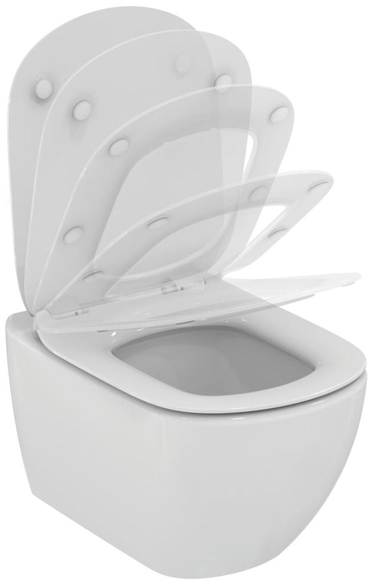 Készlet WC csésze Ideal Standard Tesi T007901, WC ülőke Ideal Standard Tesi T352701