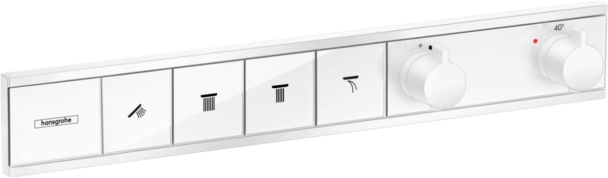 Hansgrohe RainSelect kád és zuhany csaptelep süllyesztett igen fehér 15382700