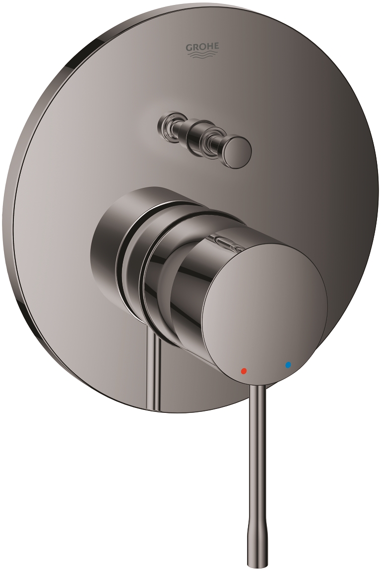 Grohe Essence kád és zuhany csaptelep süllyesztett Hard Graphite 24058A01