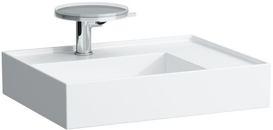 Laufen Kartell mosdótál 60x46 cm négyszögletes klasszikus fehér fényes H8103340001121
