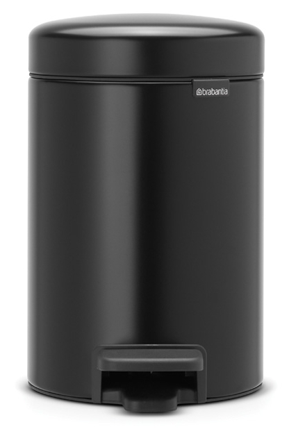 Brabantia NewIcon szemeteskosár 3 l fekete 113321