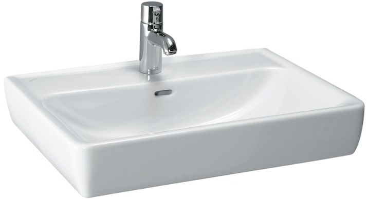 Laufen Pro A mosdótál 55x48 cm négyszögletes klasszikus-mosdótálak fehér H8179510001041