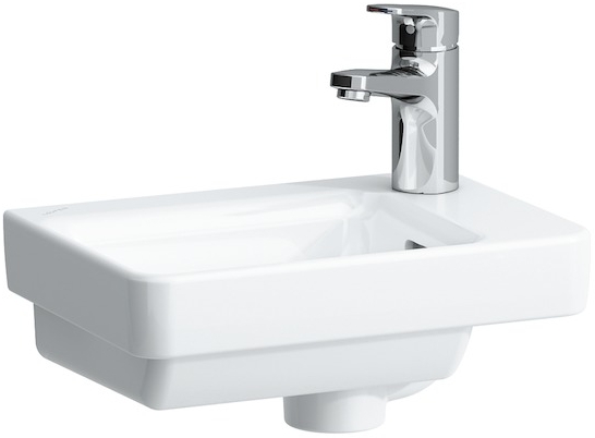 Laufen Pro S mosdótál 36x25 cm négyszögletes klasszikus fehér H8159600001041