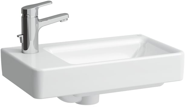 Laufen Pro S mosdótál 48x28 cm négyszögletes klasszikus fehér H8159550001041