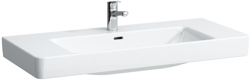 Laufen Pro S mosdótál 105x46 cm négyszögletes klasszikus fehér H8139660001041