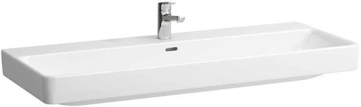 Laufen Pro S mosdótál 120x46 cm négyszögletes klasszikus fehér H8149650001041