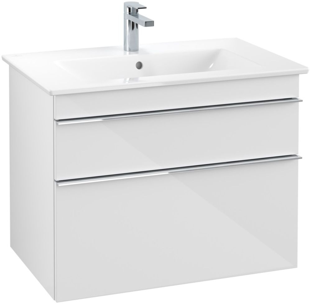 Villeroy & Boch Venticello szekrény 75.3x50.2x59 cm mosdókagyló alá akasztható fehér A92501DH