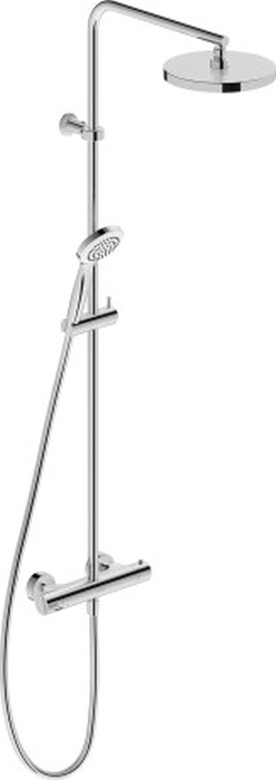 Duravit B.2 zuhany készlet fal termosztáttal trópusi zuhany opcióval króm B24280008010