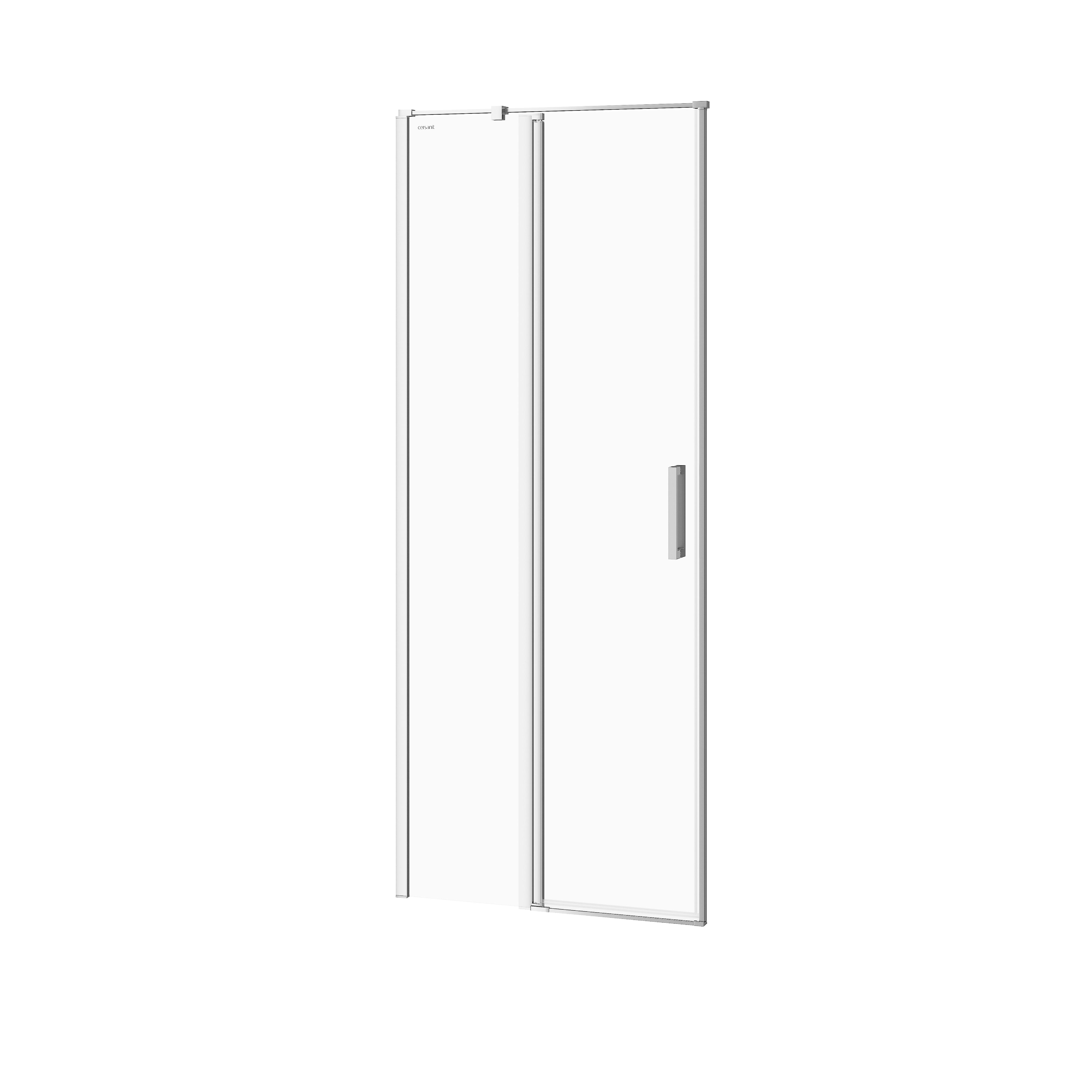 Cersanit Moduo zuhanyajtók 80 cm dönthető króm fényes/átlátszó üveg S162-003