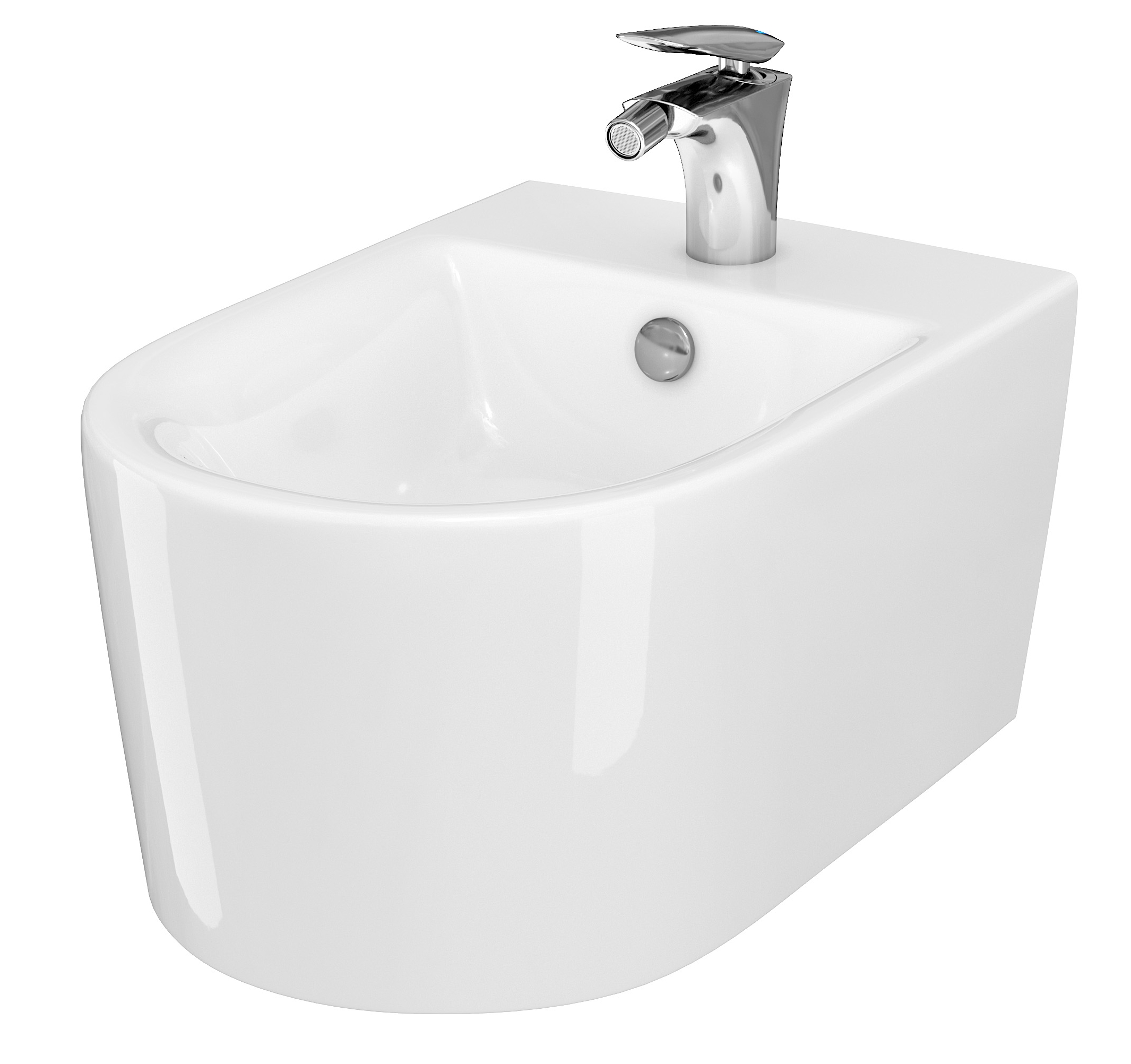 Cersanit Inverto bidé függő fehér K671-002