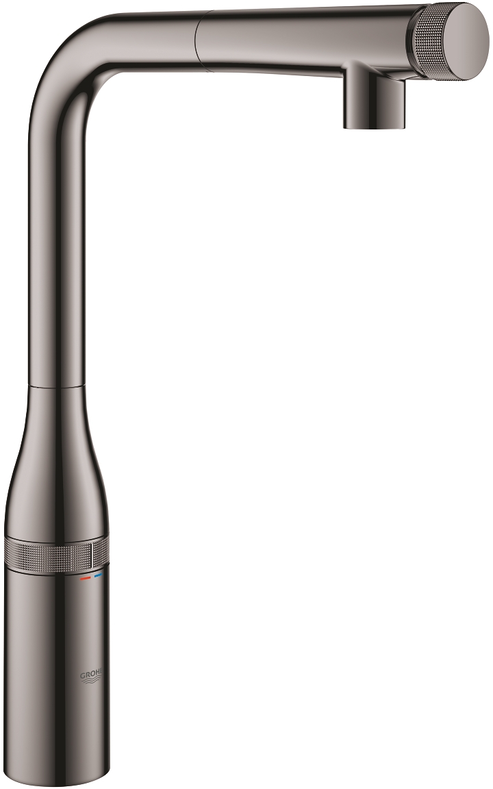 Grohe Essence konyhai csaptelep álló Hard Graphite 31615A00