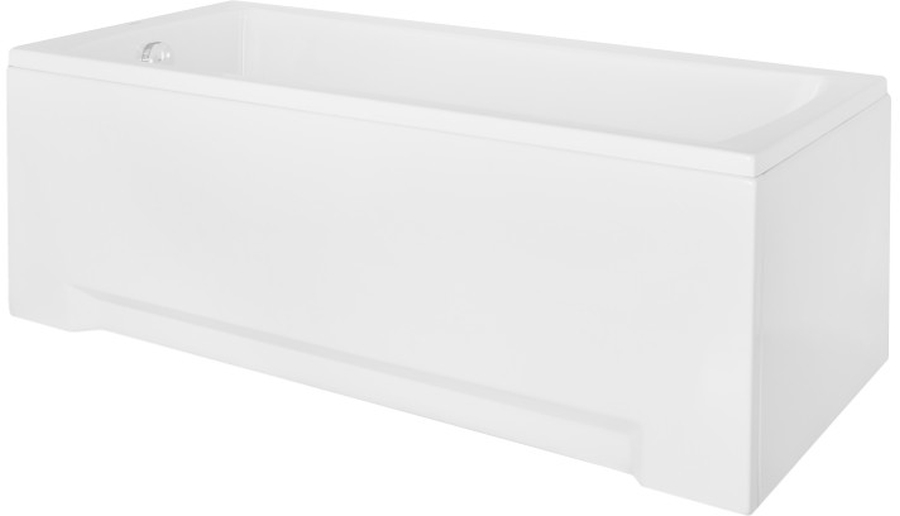 Készlet egyenes kád Besco Optima #WAO-170-PK, kád burkolat Besco #OAP-170-UNI