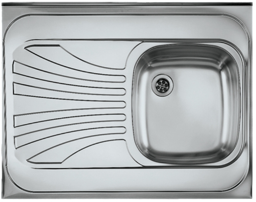 Genesis Primal acél mosogató 80x60 cm 1068683KF