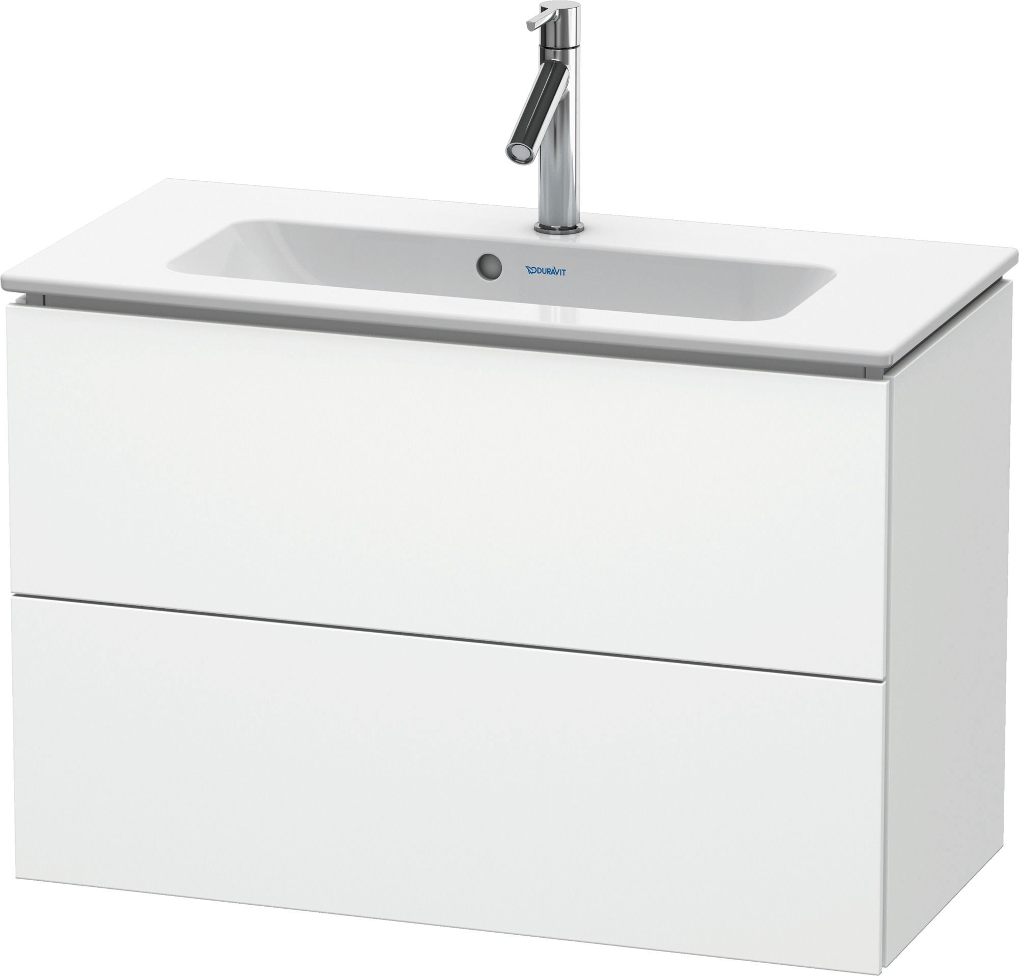 Duravit L-Cube szekrény 82x39.1x55 cm mosdókagyló alá akasztható fehér LC625701818