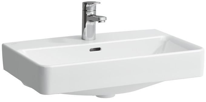 Laufen Pro S mosdótál 60x38 cm négyszögletes klasszikus-mosdótálak fehér H8179594001041