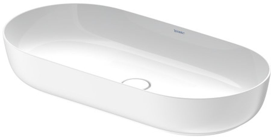 Duravit Luv mosdótál 80x40 cm ovális mosdótálak fehér 03798026001