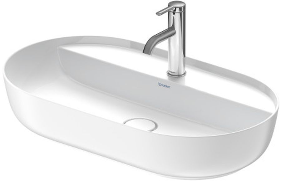 Duravit Luv mosdótál 70x40 cm ovális mosdótálak fehér 0380702600