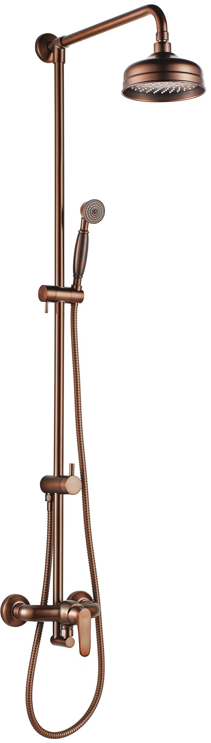 Omnires Art Deco zuhany készlet fal réz AD5144ORB