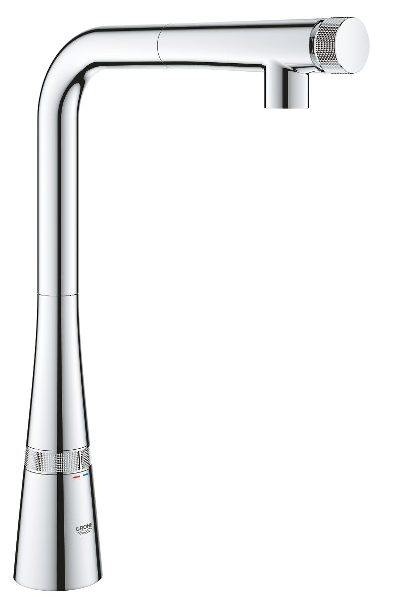 Grohe Zedra konyhai csaptelep álló StarLight Chrome 31593002