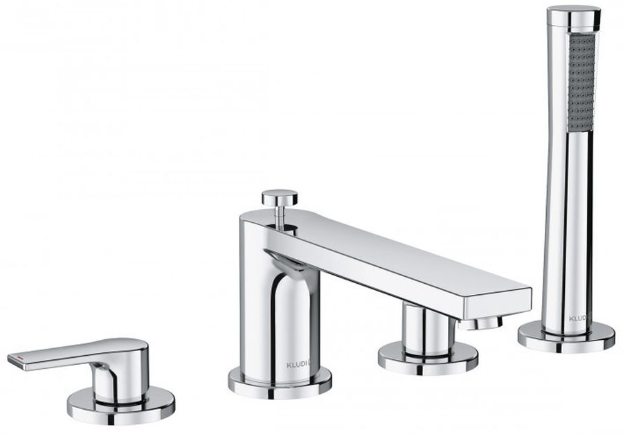 Kludi Zenta SL kád és zuhany csaptelep fürdőkád fölé króm 484240565