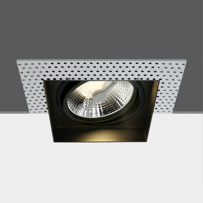 One Light Limani beépített lámpa 1x75 W fekete 51110ATR/B
