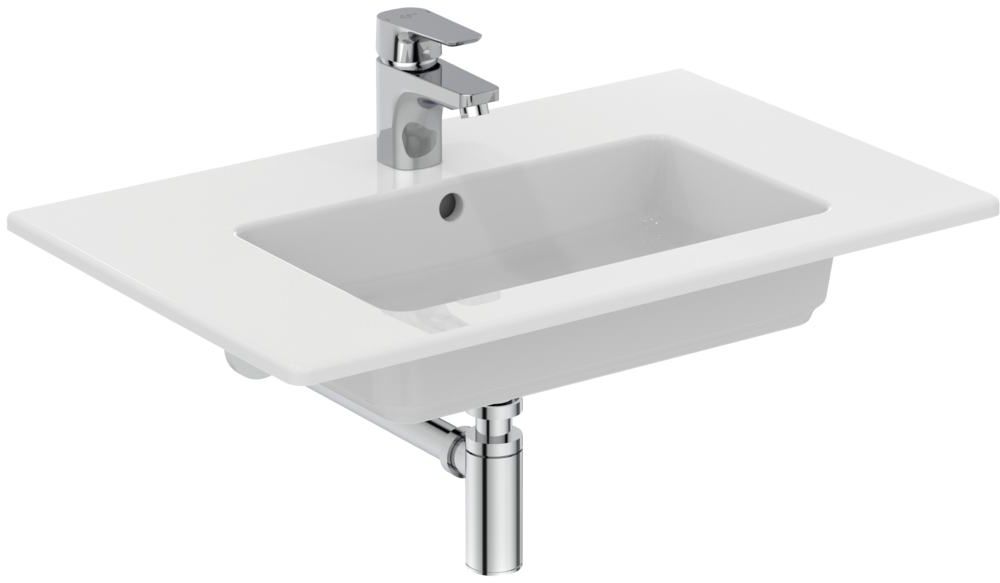 Ideal Standard Tempo mosdótál 71x45 cm négyszögletes beépíthető fehér E053501