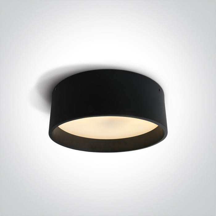 One Light Sinora mennyezet 1x40 W fekete 67438/B/W