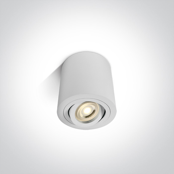 One Light Krokos mennyezeti lámpa 1x10 W fehér 12105AB/W