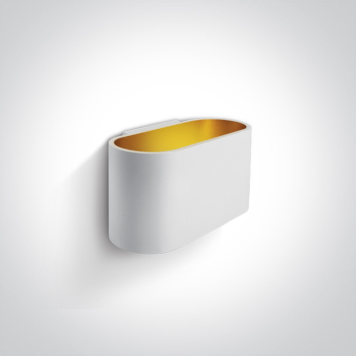 One Light Glafki oldalfali lámpa 1x30 W fehér 60056/W