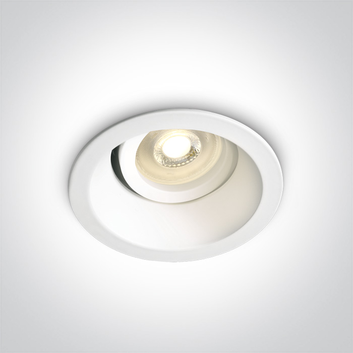 One Light Paleomilos beépített lámpa 1x50 W fehér 11105D4/W
