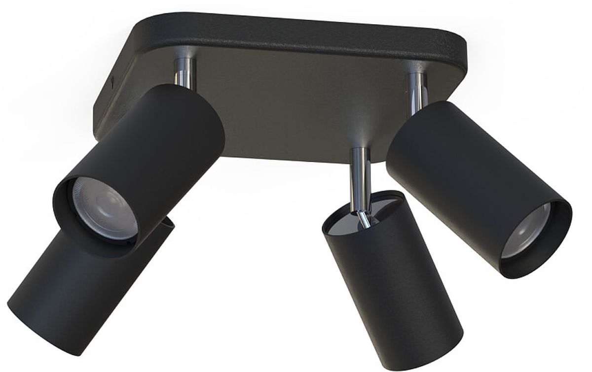 Nowodvorski Lighting Eye Spot mennyezeti lámpa 4x10 W fekete 6022