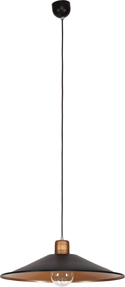 Nowodvorski Lighting Garret függőlámpa 1x60 W fekete-réz 6444