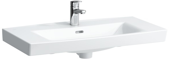 Laufen Pro N mosdótál 80x42 cm négyszögletes klasszikus fehér H8109574001041