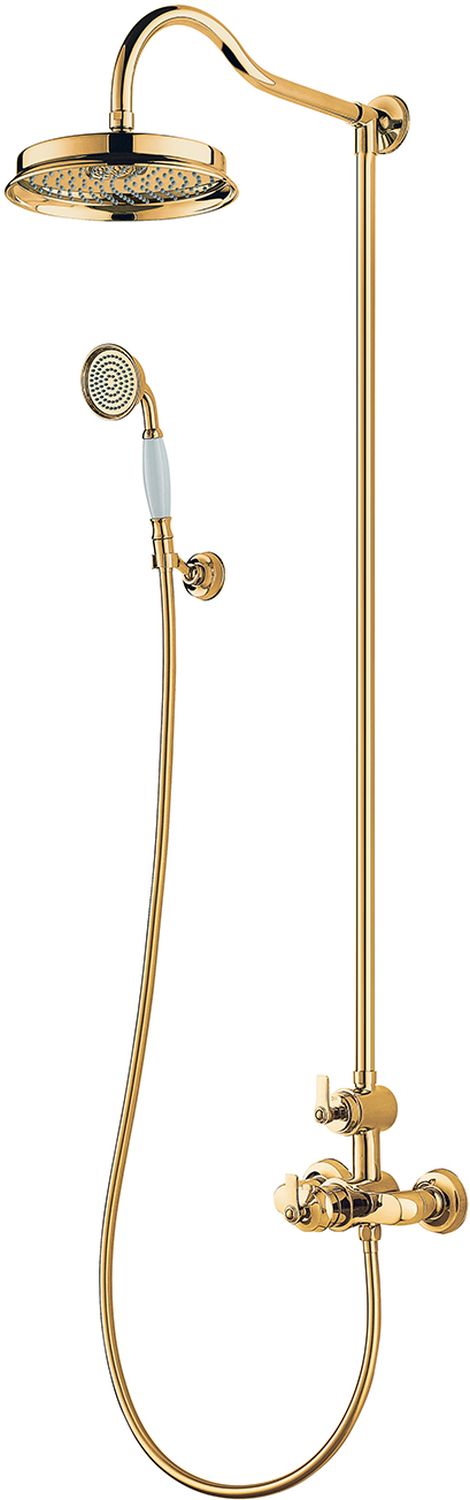 Omnires Armance zuhany készlet fal termosztáttal arany AM5244/6GL