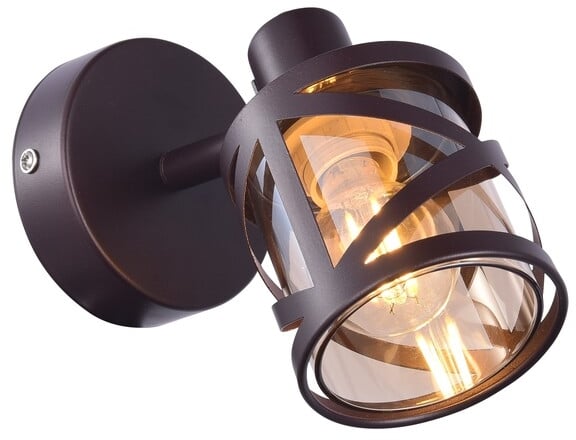 Rabalux Oberon oldalfali lámpa 1x40 W borostyán-barna 5335