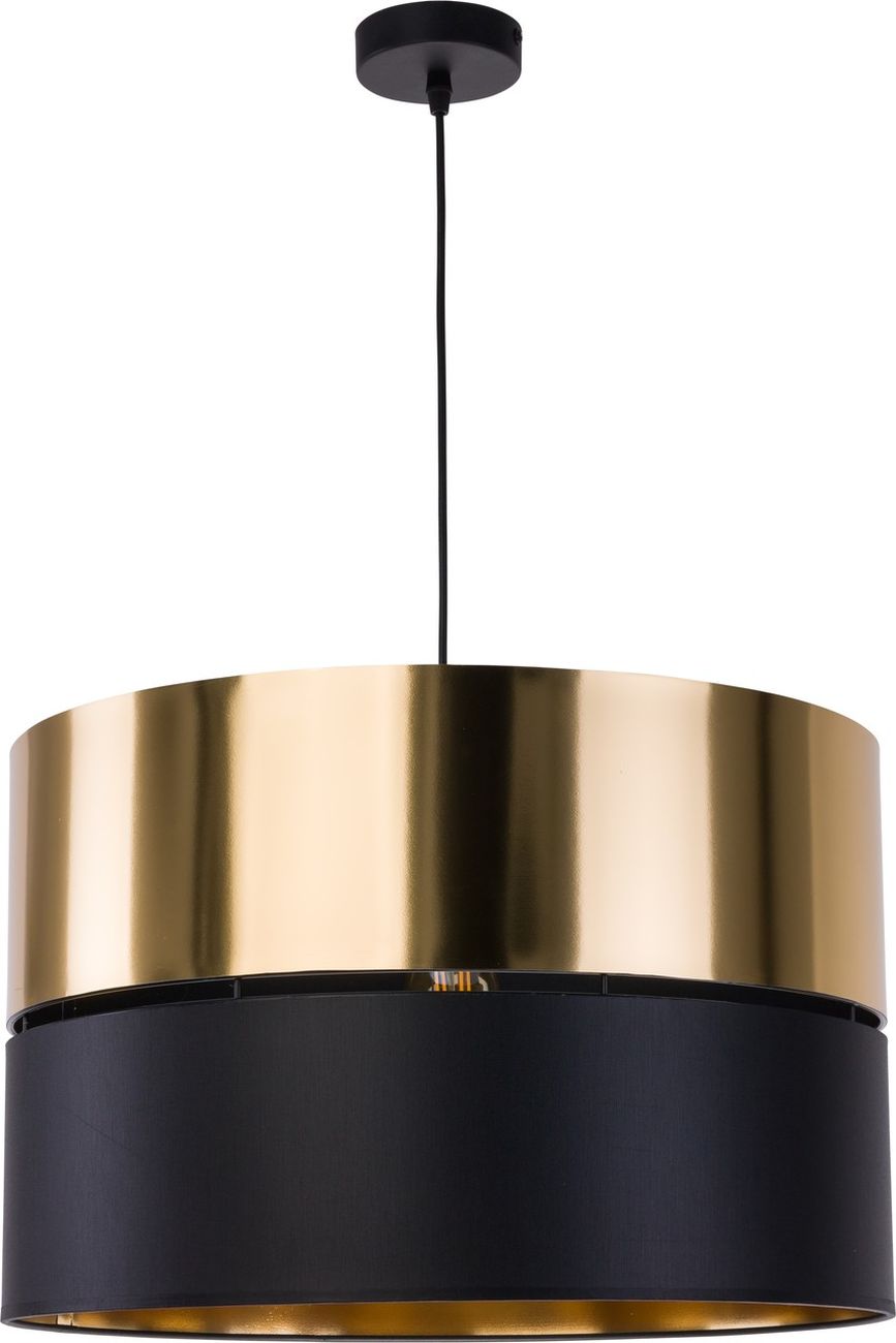 TK Lighting Hilton függőlámpa 1x25 W fekete-arany 4346