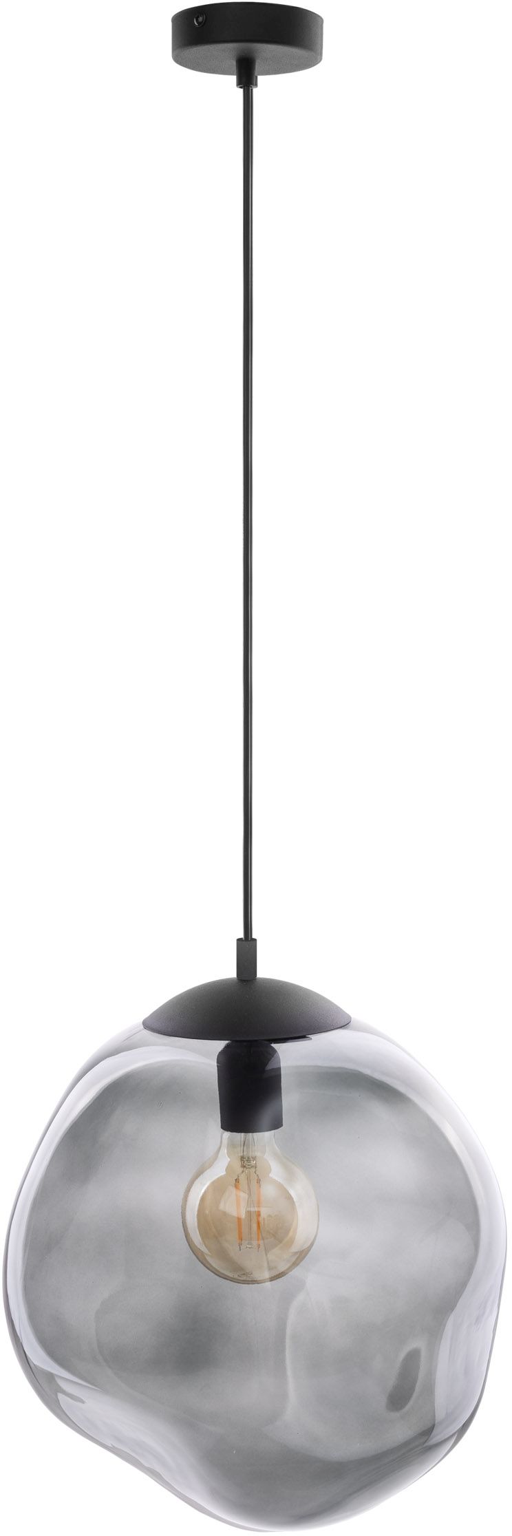 TK Lighting Sol függőlámpa 1x15 W fekete-grafit 4264