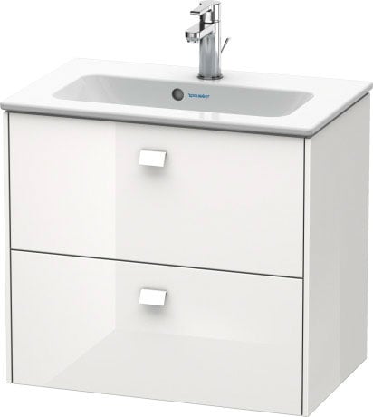 Duravit Brioso szekrény 62x38.9x55.3 cm mosdókagyló alá akasztható fehér BR411002222