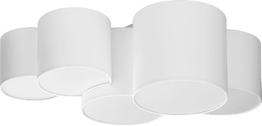TK Lighting Mona mennyezet 5x15 W fehér 3443