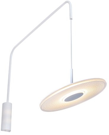 Altavola Design Vinyl oldalfali lámpa 1x12 W fehér LA080/W