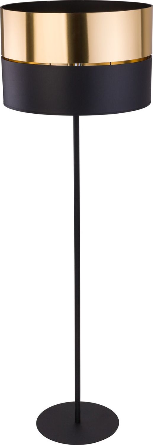TK Lighting Hilton állólámpa 1x25 W fekete-aranysárga 5465