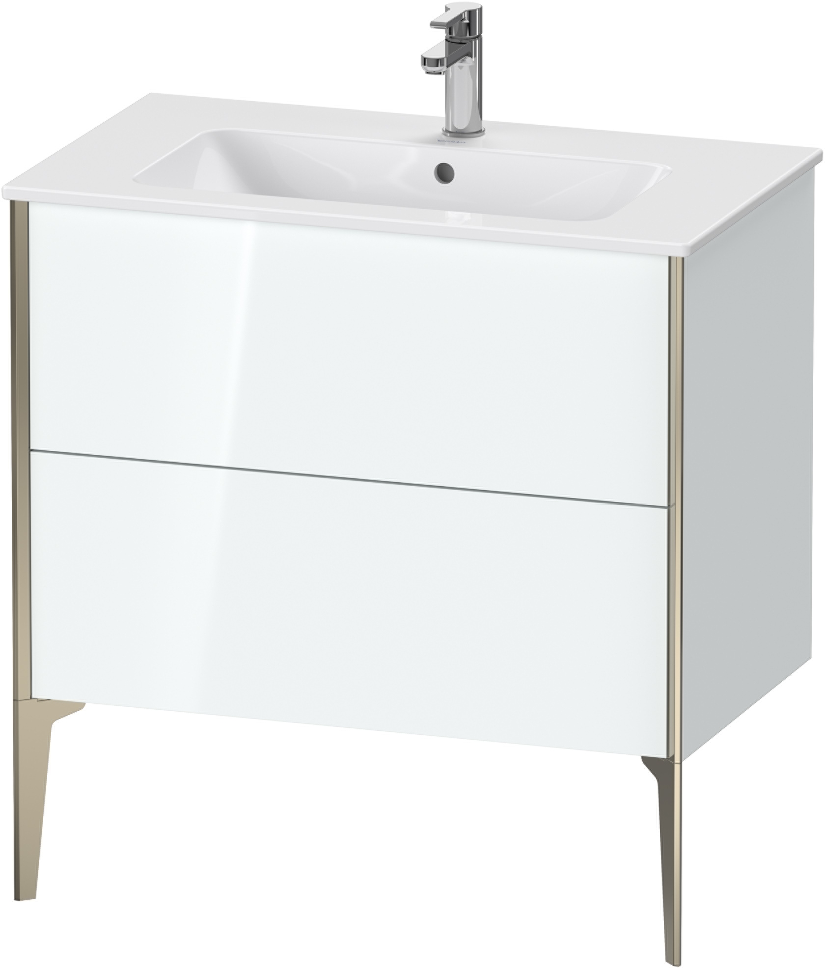 Duravit XViu szekrény 81x48x59.4 cm álló, mosdó alatti fehér XV44820B185