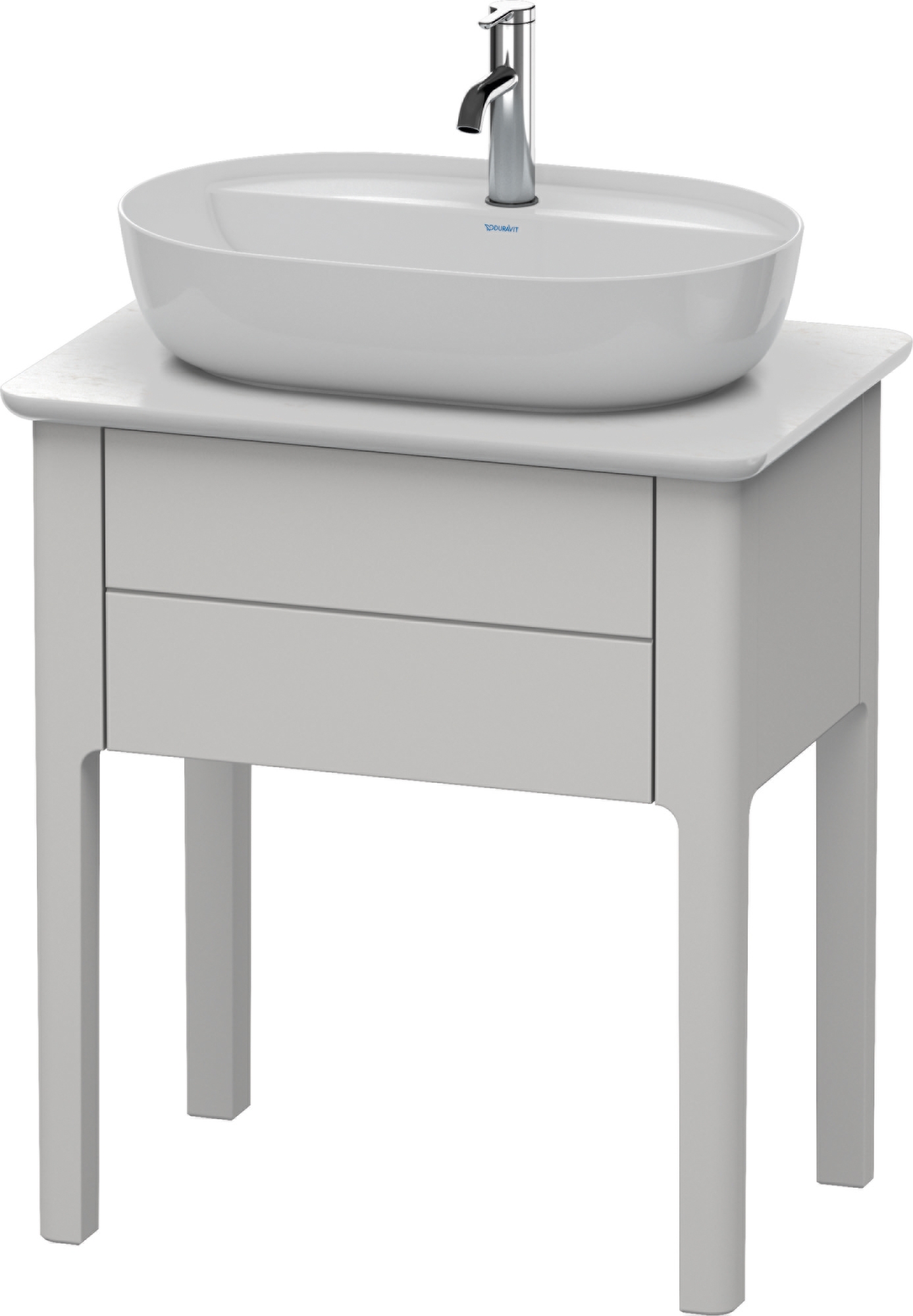 Duravit Luv szekrény 63.8x45x74.3 cm álló, mosdó alatti fehér LU956003939