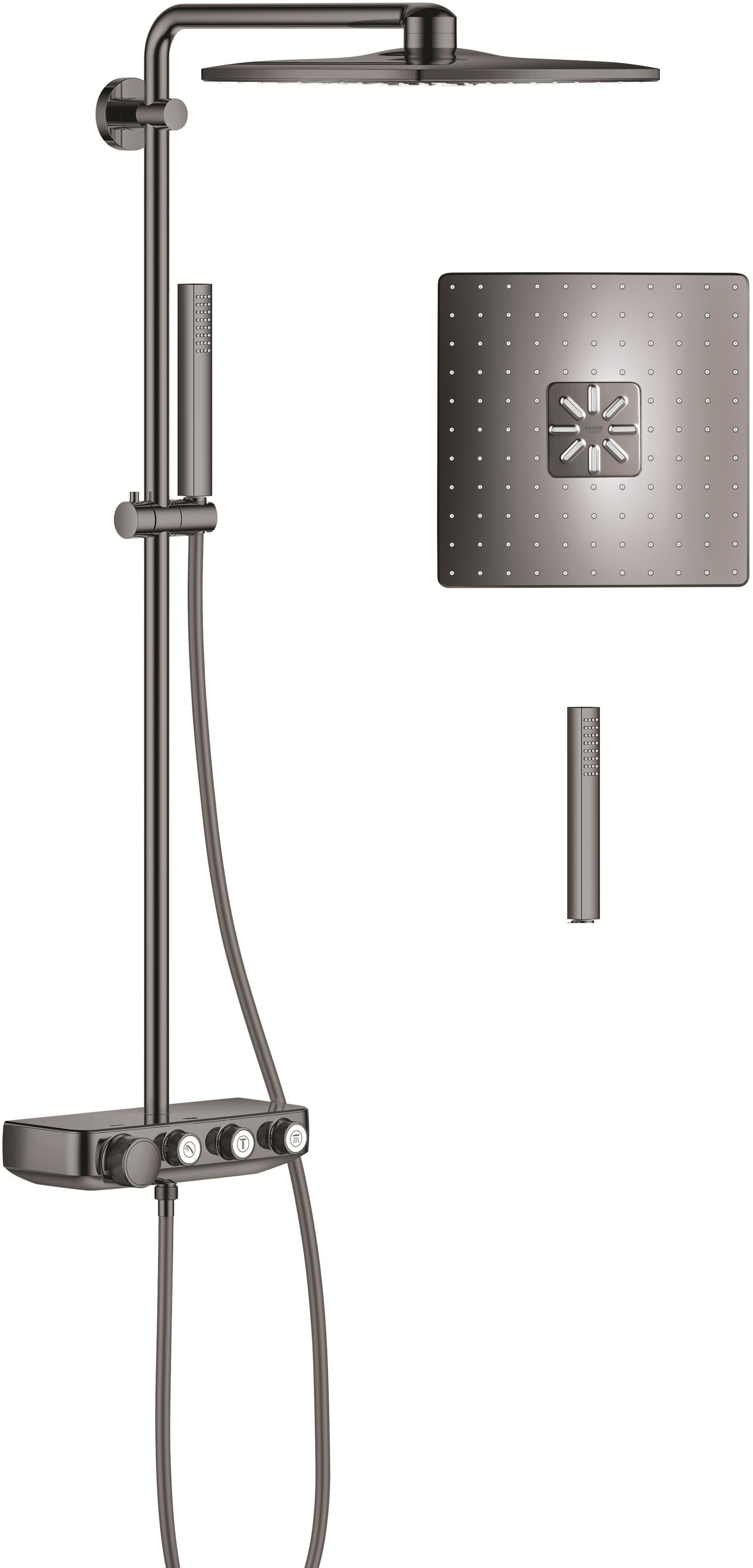 Grohe Euphoria zuhany készlet fal termosztáttal Igen grafit 26508A00