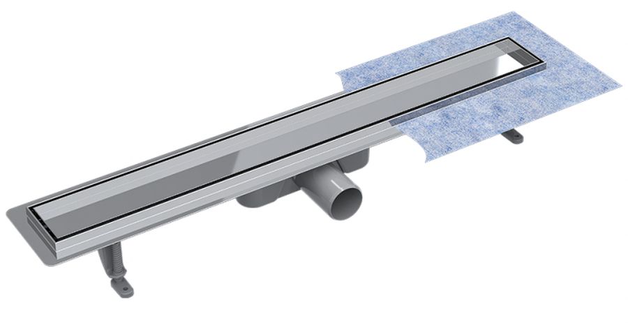 Besco Virgo Duo zuhany lefolyó 60 cm króm OL-60-VD